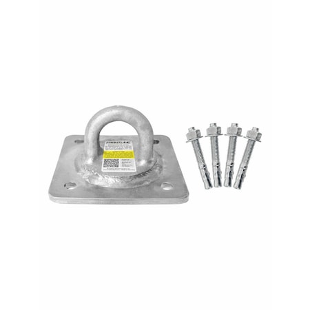 Frontline Concrete and Steel 10k Lbs HDG Reusable Anchor Plate - CAL-OSHA COP02-10K-CAL